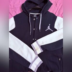 Jordan Two-Tone Black and White Jacket